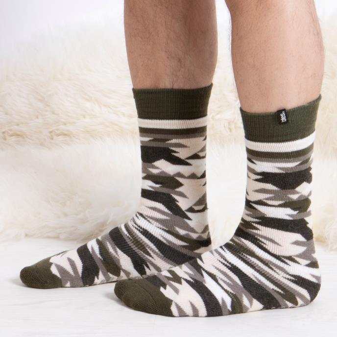 totes toasties® Mens Original Novelty Slipper Socks (Triple Pack)  Extra Image 3